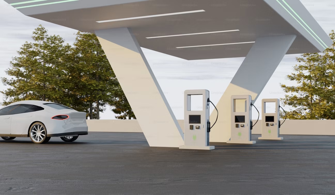 Commercial EV Charging Station Infrastructure