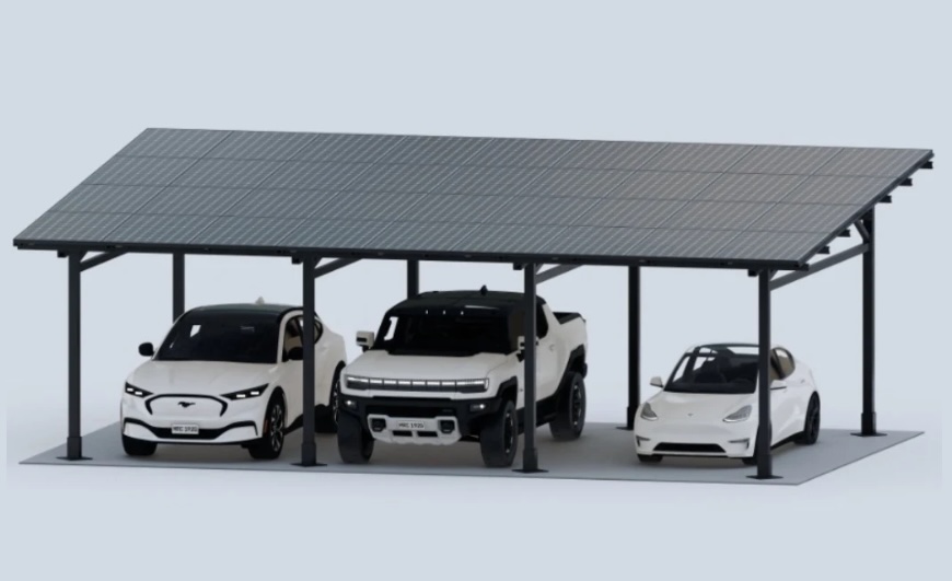 Solar PV Parking Canopy